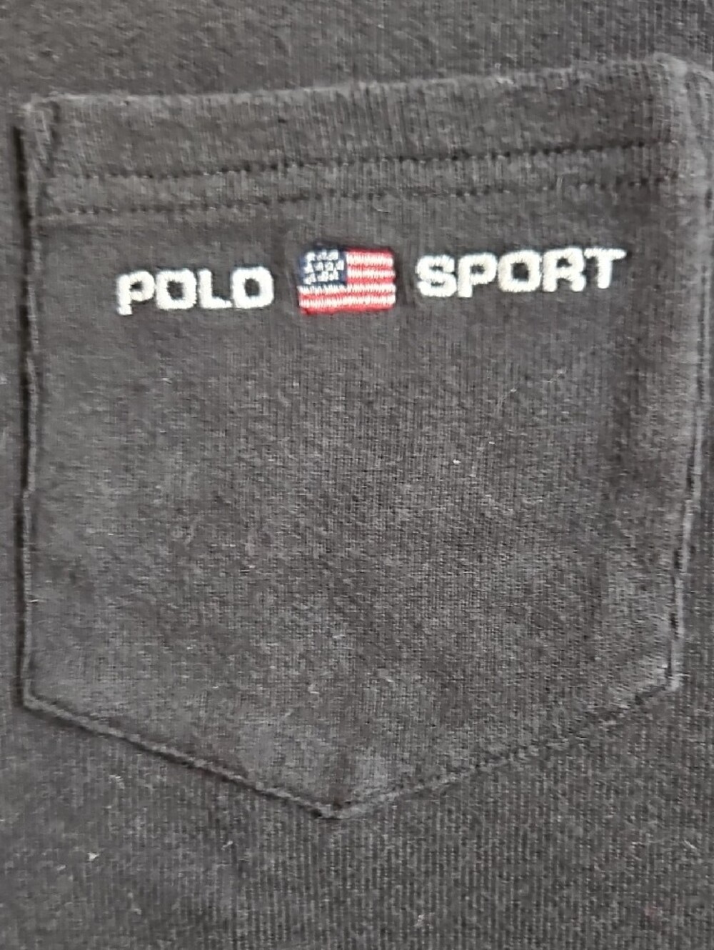 Ralph Lauren Size XL Mens Black Long-Sleeve Crewneck Sweatshirt with Subtle Logo - Picture 4 of 12